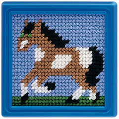 HORSE Colorbok Needlepoint Kit - Kids Art and Craft Activity (Copy)