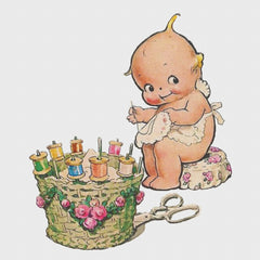 Kewpie Doll Deluxe Treasury # 1-Three Counted Cross Stitch Patterns Charts BONUS: 3 charts for the price of 2!