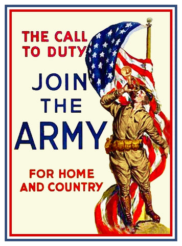 US Army Recruiting Poster Join The Army!  Counted Cross Stitch Chart Pattern DIGITAL DOWNLOAD