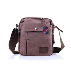 Multifunctional Canvas Sport Crossbody Shoulder from The American Gift Company-Purple