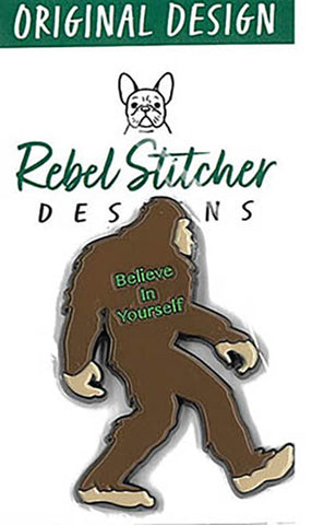 BIGFOOT Needle Minder by Rebel Stitcher Designs