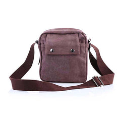 Multifunctional Canvas Sport Crossbody Shoulder from The American Gift Company-Purple