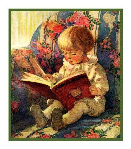 Waiting For Story Time By Jessie Willcox Smith Counted Cross Stitch Pattern DIGITAL DOWNLOAD