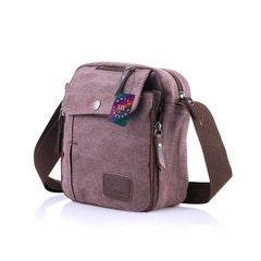 Multifunctional Canvas Sport Crossbody Shoulder from The American Gift Company-Purple