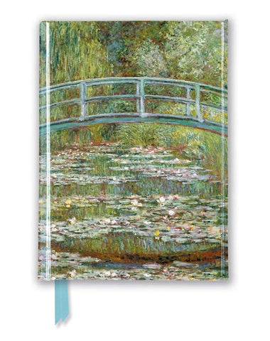 Monet Bridge Over A Pond of Water Lilies Pocket Journal