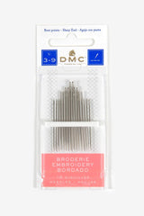 DMC Embroidery Needles- Sizes 3/9 Embroidery-12 needles per pack