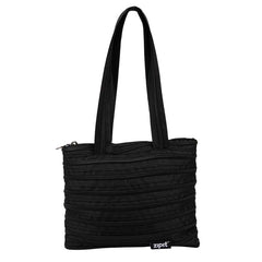 ZIPIT Zipper Small Tote Bag-Black