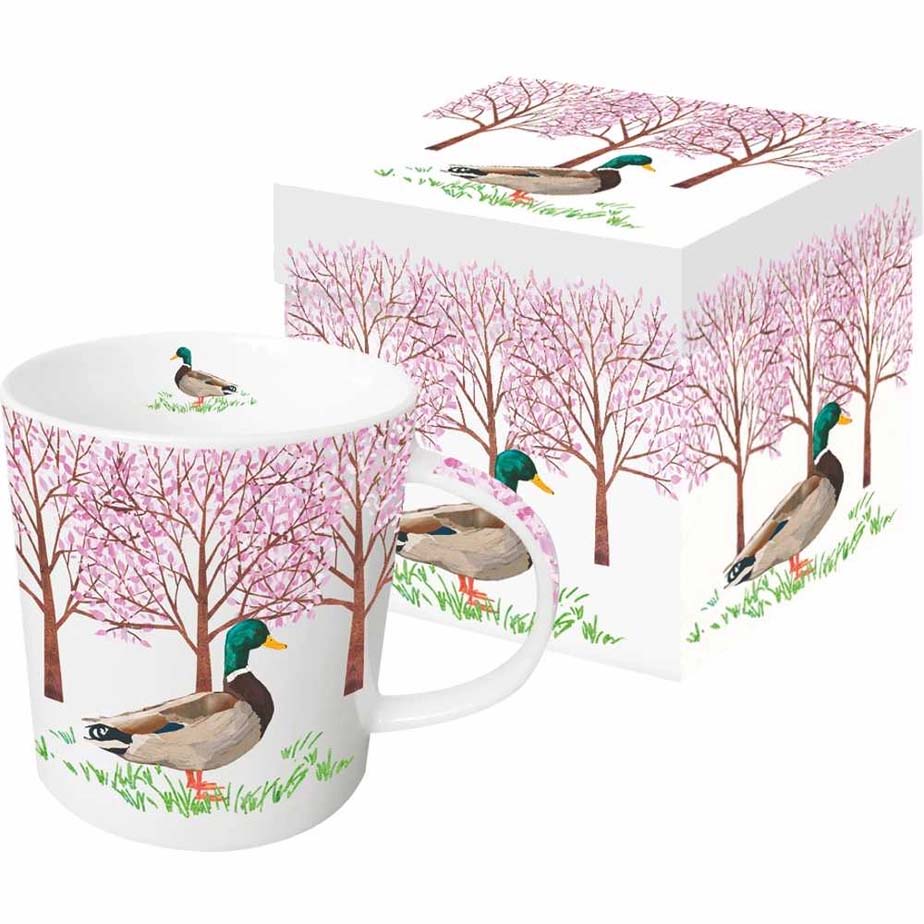 Hyde Park Duck Mug in a Gift Box by Contemporary Artist Mug from PPD