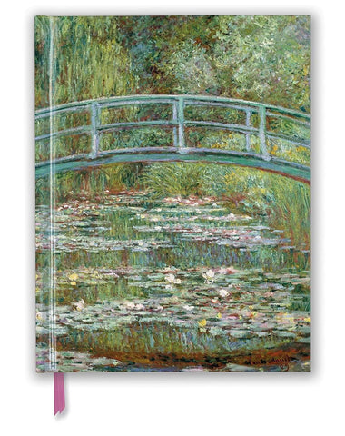 Claude Monet Bridge Over A Pond For Water Lilies Sketchbook