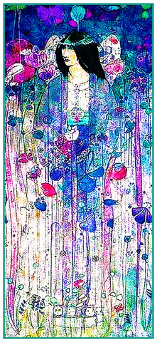 In Fairyland Inspired by Charles Rennie Mackintosh Counted Cross Stitch Pattern