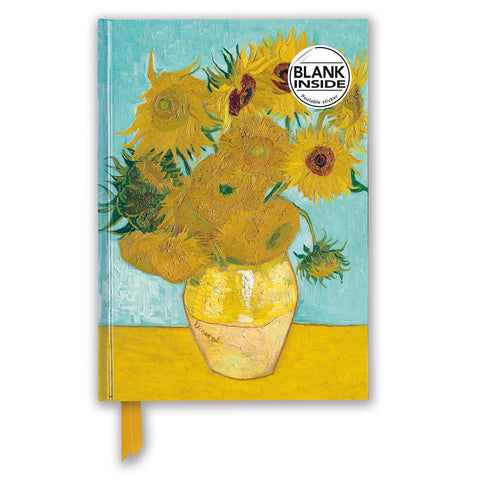 Vincent Van Gogh: Sunflowers Blank Journal