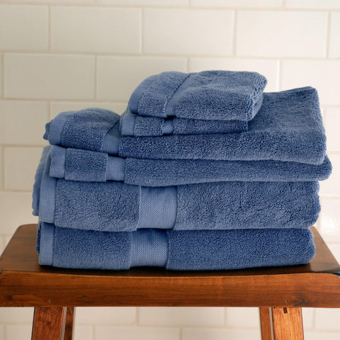 Canopy Lane 30 by 56 inch Bath Towel-Blue Flint Stone