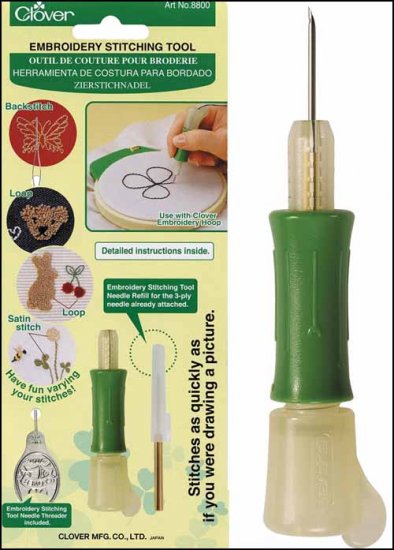 Clover Embroidery Stitching Tool for Punch Needle Embroidery