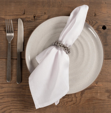 Home Chateau Easy Care Dinner Napkins