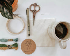 Juniper Embroidery Kit By Harvest Goods Co.