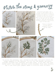 Juniper Embroidery Kit By Harvest Goods Co.