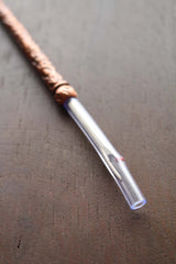 Antique Copper Metal Engraved Seam Ripper