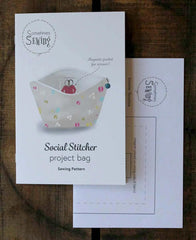 Social Stitcher Project Bag Sewing Pattern From NNK Press