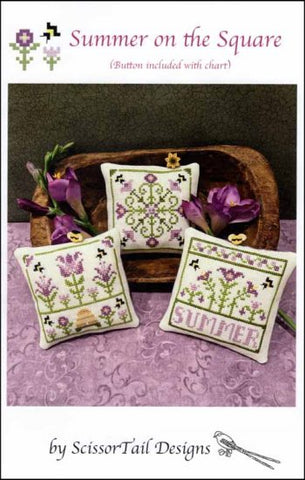 Summer On The Square By Scissor Tail Designs Counted Cross Stitch Pattern