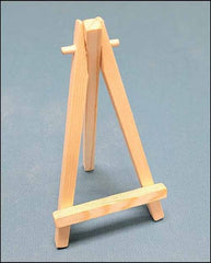 Unpainted Wood Easel-6 inch