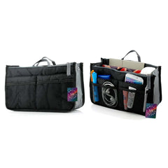 Black Compartmentalized Insert for Medium Tote- Handbag from The American Gift Company