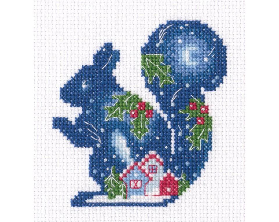 Bunny Rabbit Cross Stitch KIT For Beginners with Counted Pattern