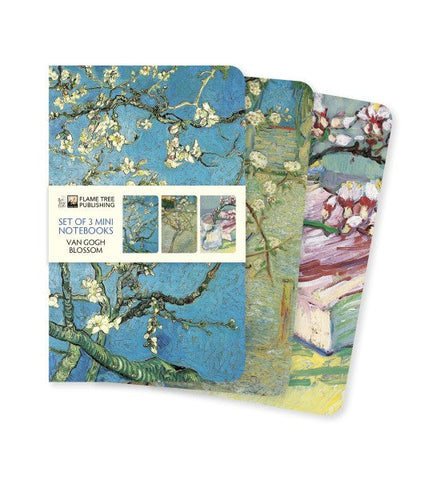 Vincent Van Gogh: Blooms Set of 3 Mini Notebooks