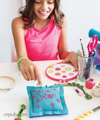 The Amazing Stitching Handbook for Kids: 17 Embroidery Stitches • 15 Fun & Easy Projects