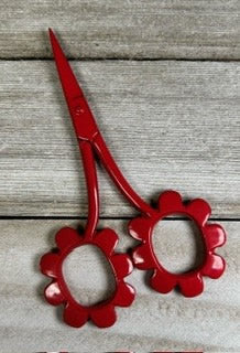 Kelmscott Design's DAISY Scissors -RED