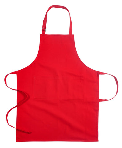 Red Adjustable Chef's Cooking Apron