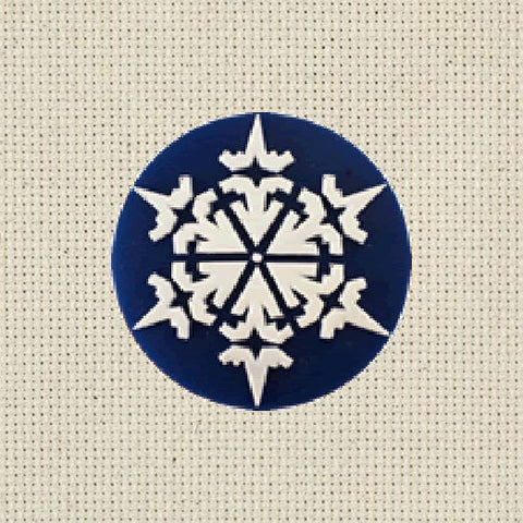 SNOWFLAKE NEEDLE MINDER By Kelmscott Designs