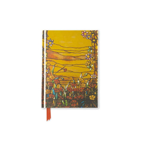 Louis Comfort Tiffany Red Flowers Pocket Journal