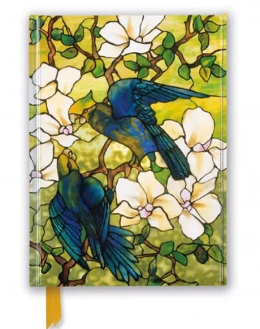 Louis Comfort Tiffany Hibiscus and Parrots Journal