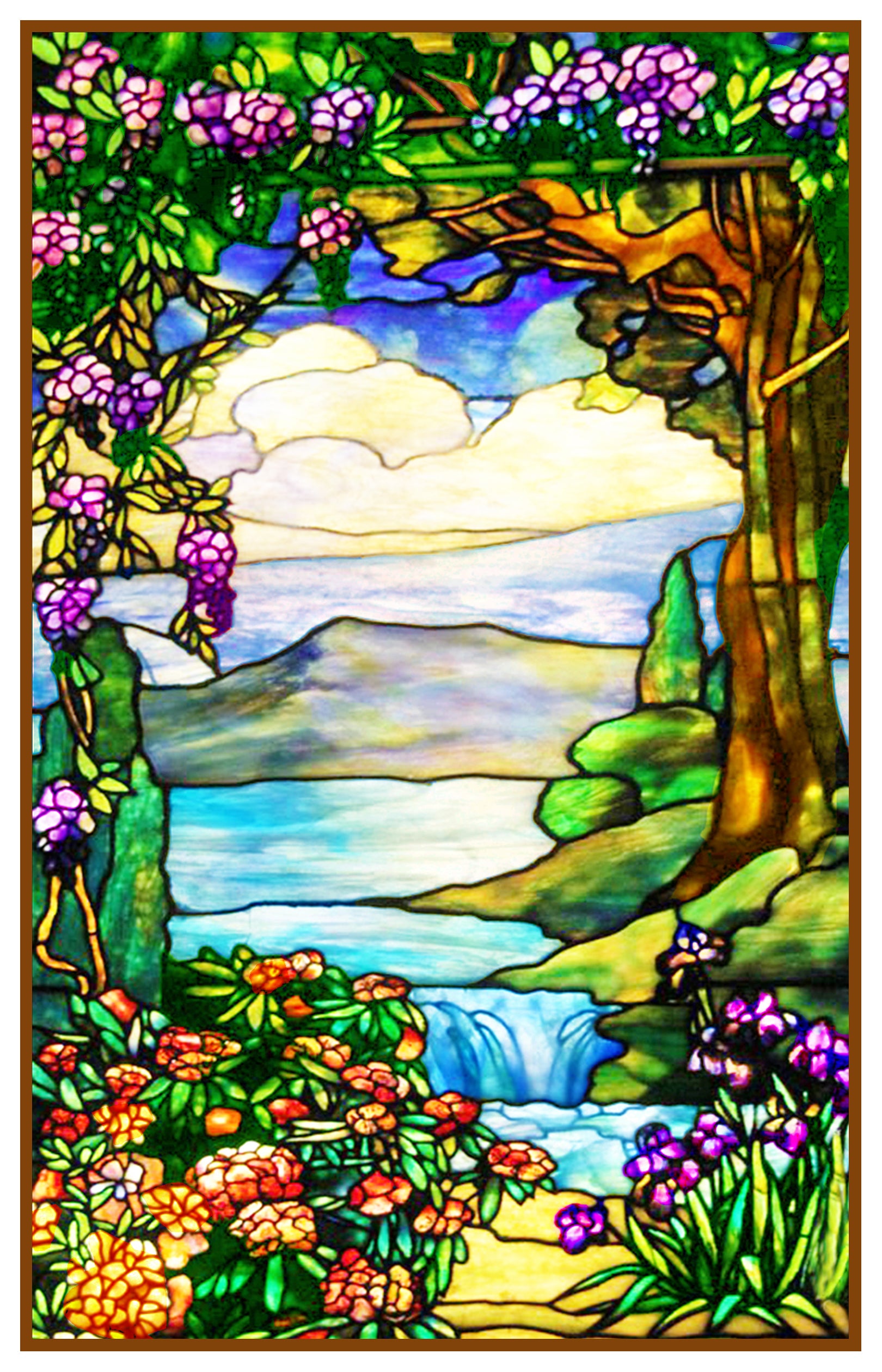Louis Comfort Tiffany's watercolor sketches. – Cry The Bird
