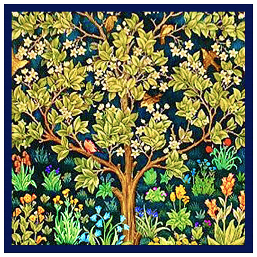 William Morris Tree of Life Crossbody Bag